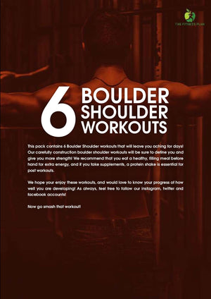 6 Boulder Shoulder Workouts